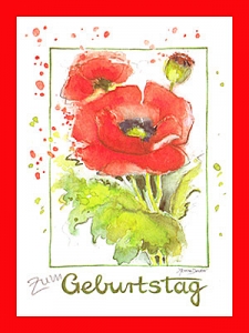 Gru�karte ZUM GEBURTSTAG 3