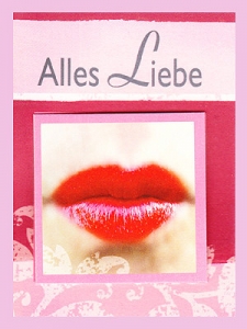 Mini-Gru�karte ALLES LIEBE 2
