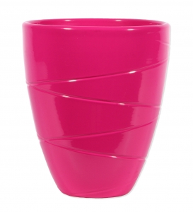 Orchideen-�bertopf pink