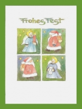 Gru�karte FROHES FEST