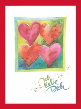 Gru�karte ICH LIEBE DICH