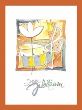 Gru�karte ZUM JUBIL�UM