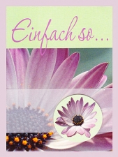 Mini-Gru�karte EINFACH SO