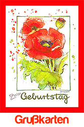 Blumen-King Gru�karten